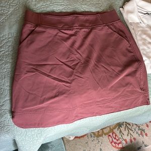 Purple athletic skirt